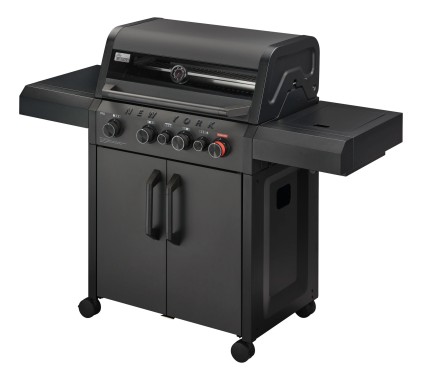 Mr. Gardener Gasgrill New York Pro, 4 Brenner, Sear-Brenner, matt graphit, 8748